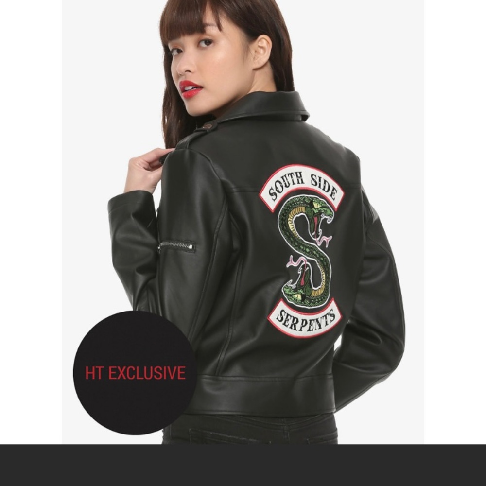 ‼️SOLD‼️Riverdale Southside Serpents biker jacket